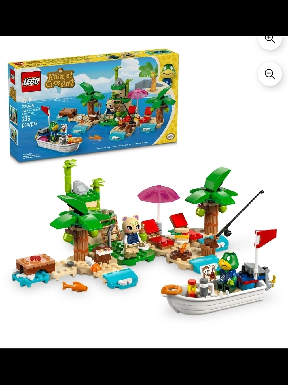 LEGO Animal Crossing Kapp’n’s Island Boat Tour Buildable Video Game Toy for Kids